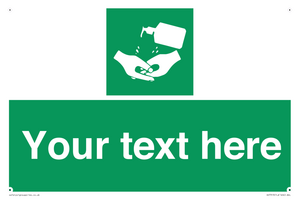 Custom Safe Condition Hand sanitiser